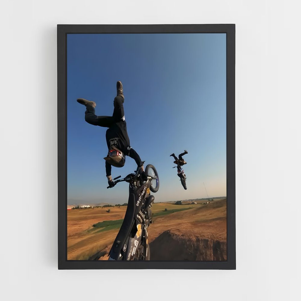 Poster Freestyle Fever – affiche Motocross freestyle (vue 2)
